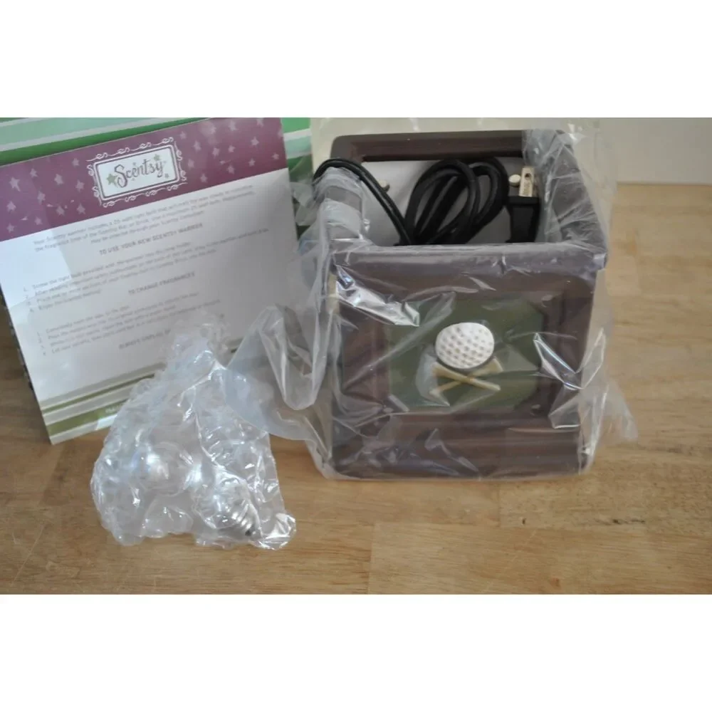 Scentsy Fore! Golf Theme Full Size Warmer Retired NEW